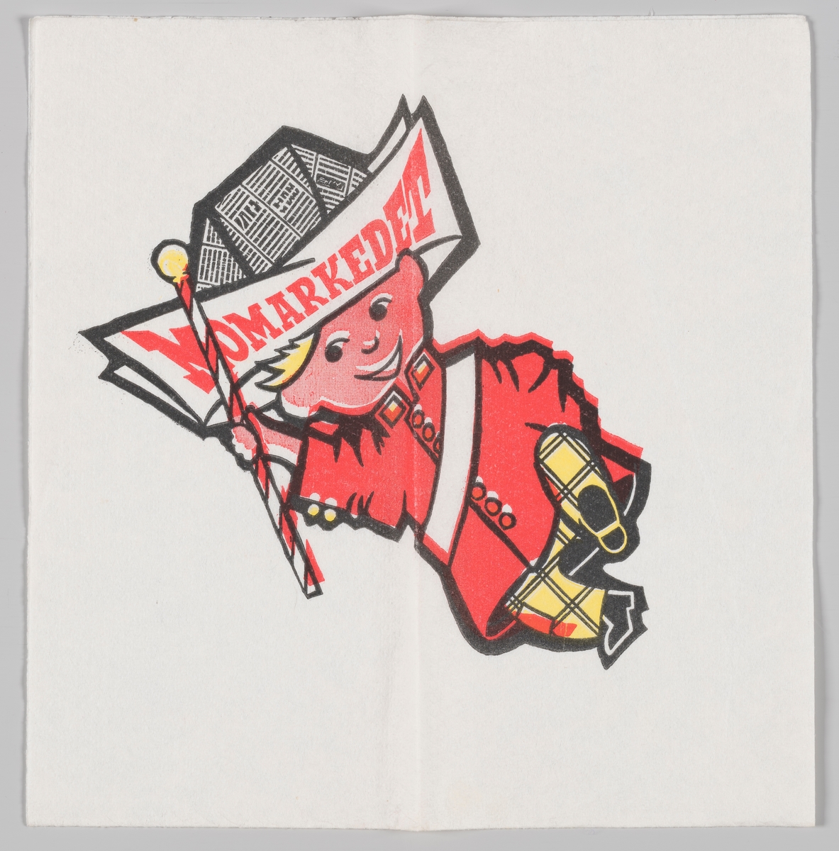 En gutt i uniform med en papirhatt med reklametekst for Momarkedet.

Momarkedet er en årlig festival på Momarked travbanen utenfor Mysen. Festivalen startet i 1950.