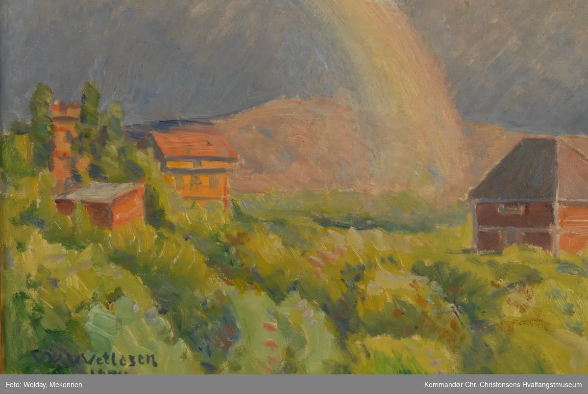 "Hotellvillaen" og Hjertnes hovedgård 