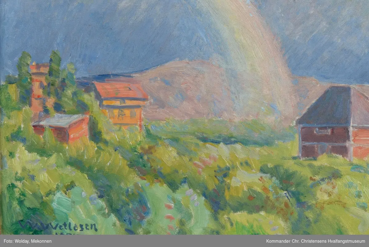 "Hotellvillaen" og Hjertnes hovedgård 