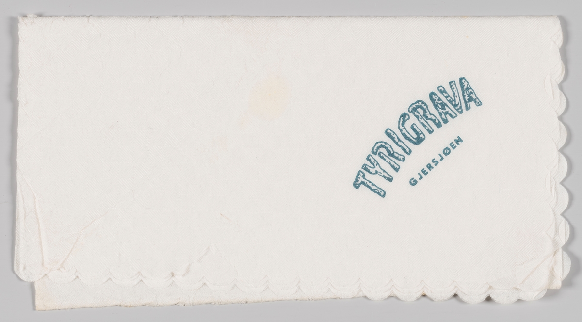 Reklametekst for Tyrigrava (Pub og Kro). Ett lags papir med bølget kant.

Tyrigrava Pub og Kro har siden 1950-tallet vært et kjent samlingspunkt for amcar- og MC-miljøer, både nasjonalt og internasjonalt. Stedet ligger ved Gjersjøen (Oppegårds drikkevann), 20 km sør for Oslo langs Gamle Mossevei.