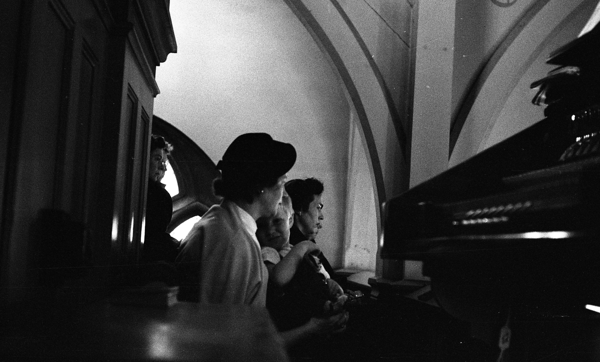 Dop i Mikaelskapellet, Uppsala 1962