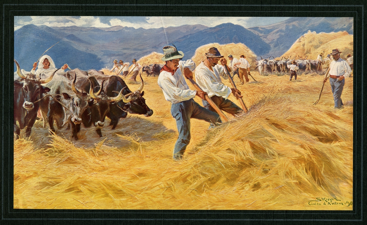 Tresking i Abruzzerne.