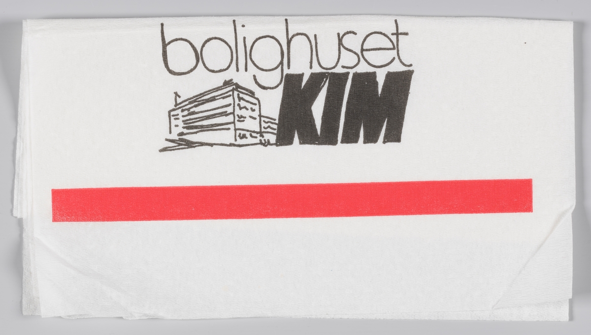 En reklametekst for Kafè Joakim og Bolighuset Kim.