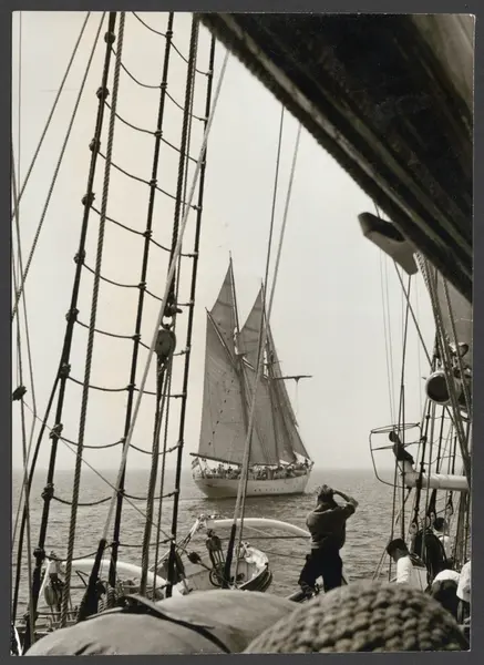 Gladan och Falken till sjöss