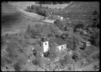 Flygfoto över Kungsåra kyrka