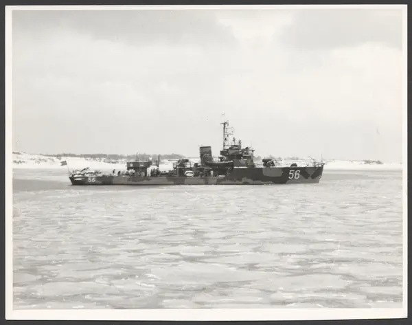 Minsveparen Holmön i vinterväder