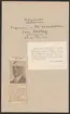 Höganäs stenkolsgruvors kronologi.
Ur Carl Sahlins bergshistoriska samling.