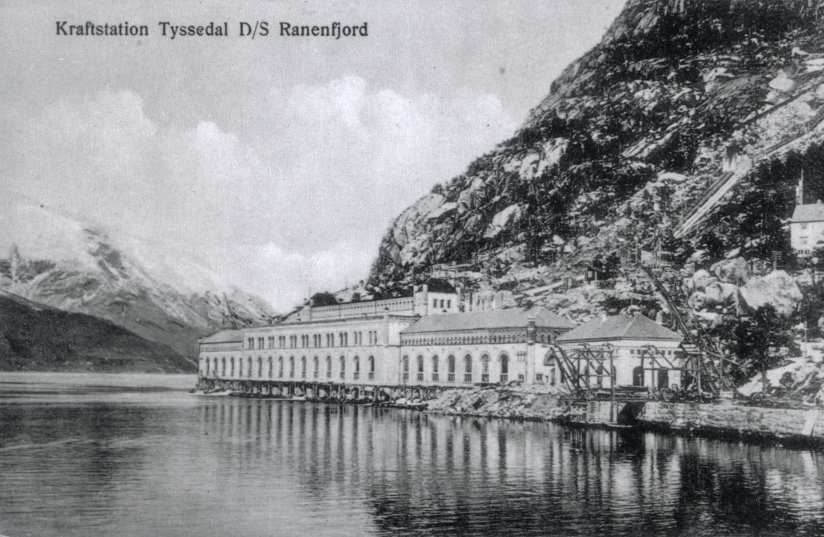 Tyssedal Kraftstasjon, D/S Ranenfjord