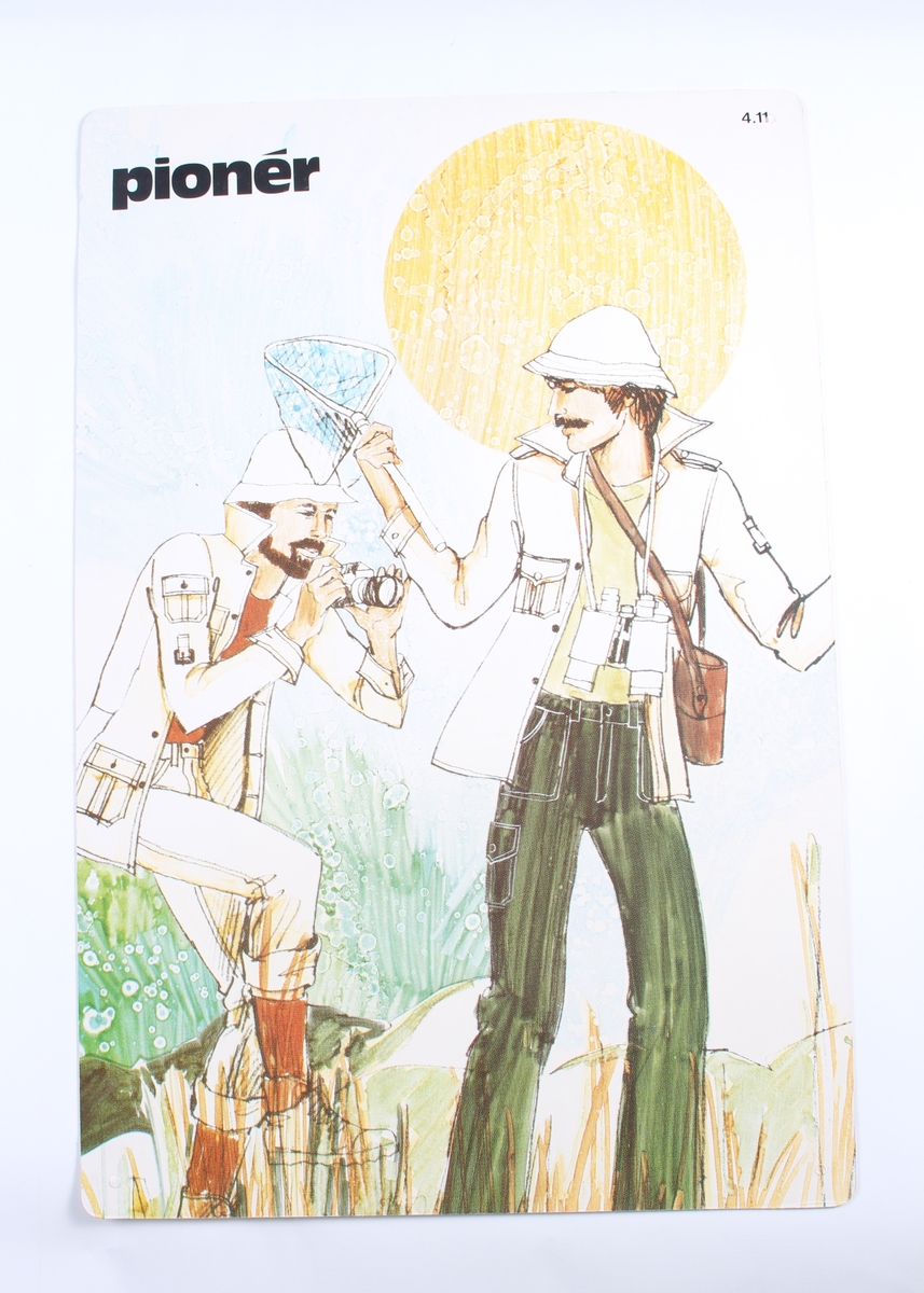 Reklameplakat for Pioner.