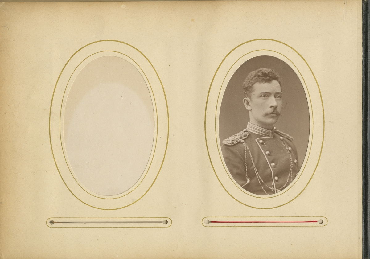 Porträtt av okänd officer.