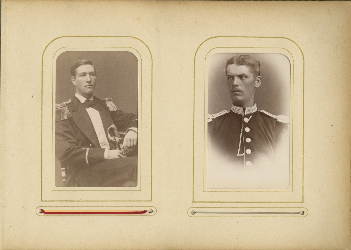 Porträtt av John Mauritz Klingspor, officer vid Svea livgarde I 1.