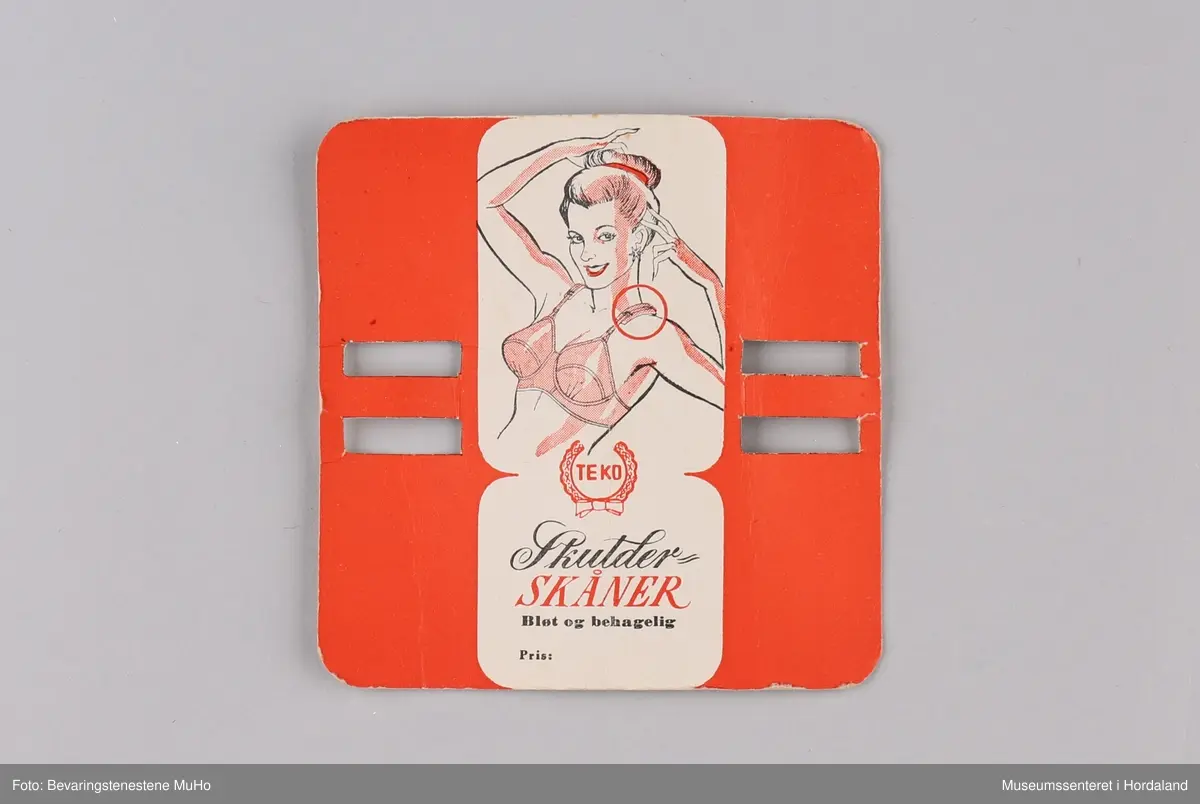 Ilustrasjon av kvinne i undertøy.