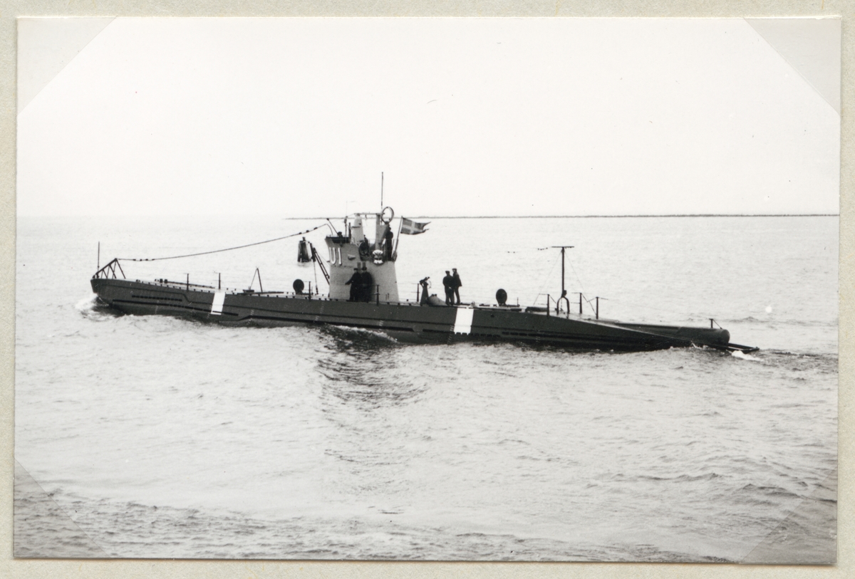 Ubåten U1 under provtur. 1942-05-07