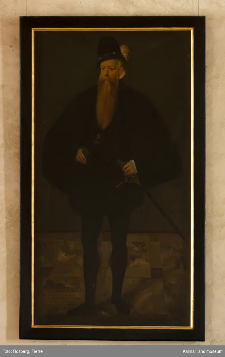 Johan III, avbildad i helfigur.