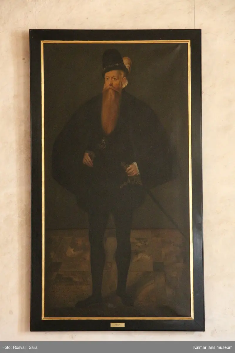 Johan III, avbildad i helfigur.