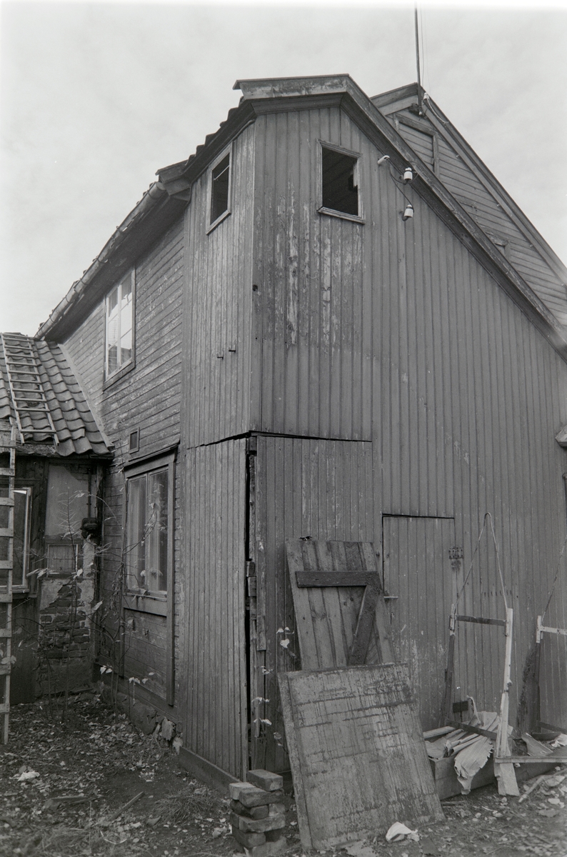 Østregate 2, Hamar. Dokumentasjon før riving.