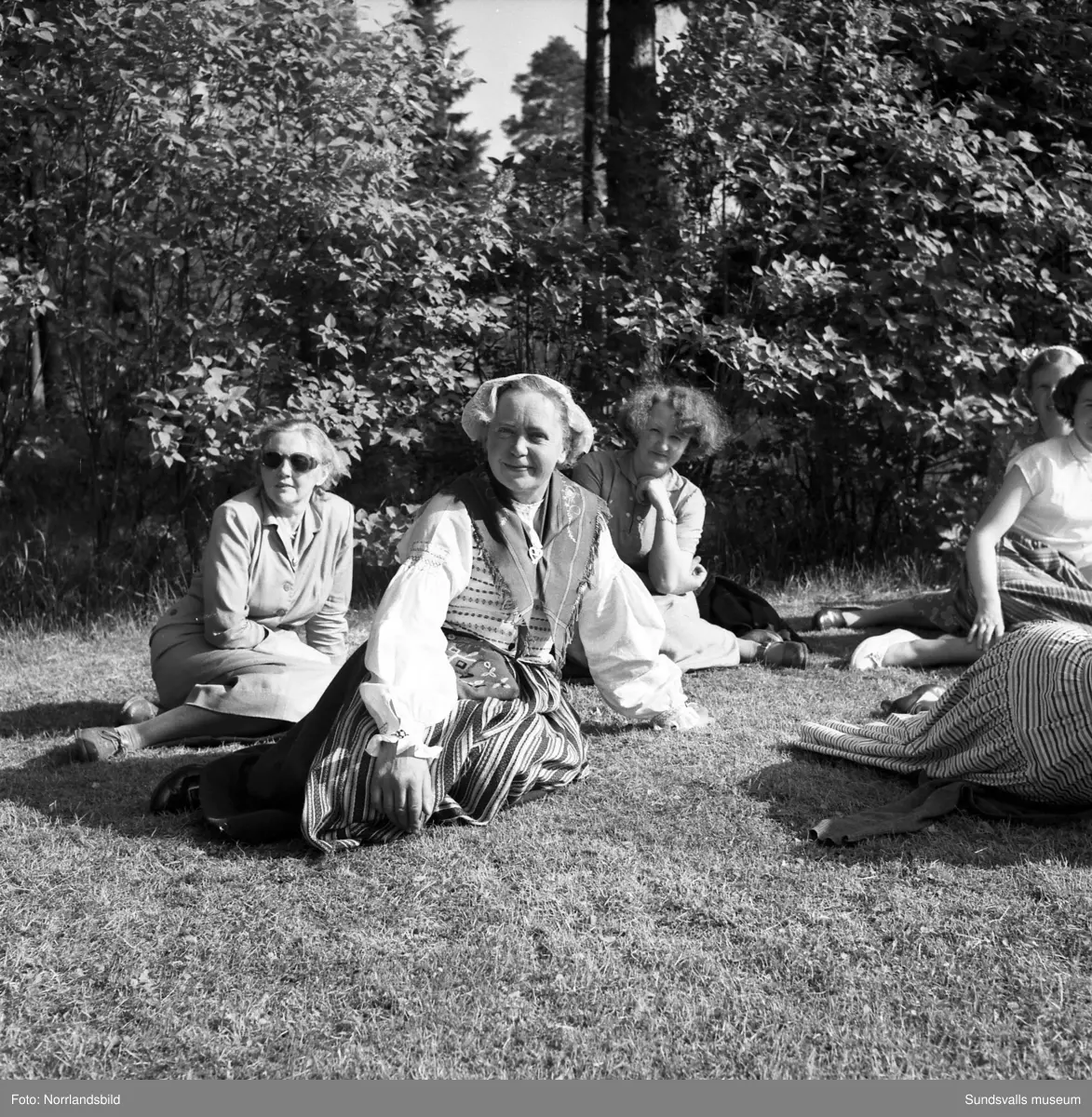 Midsommarfest på Sanatoriet.