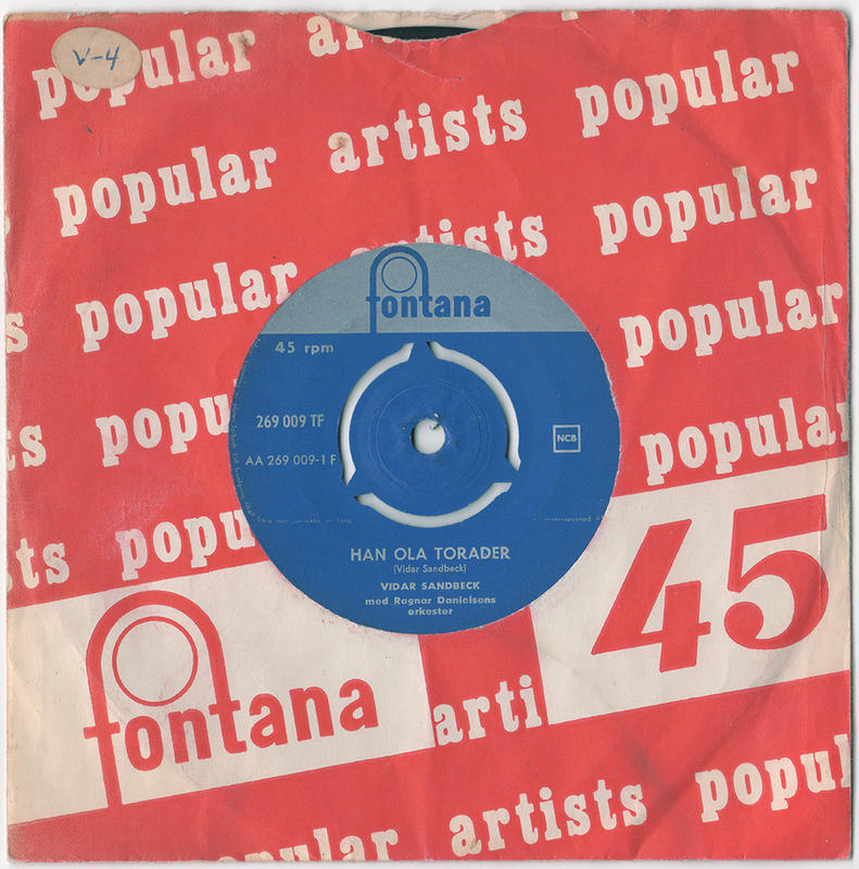 Vidar Sandbeck single nr. 2