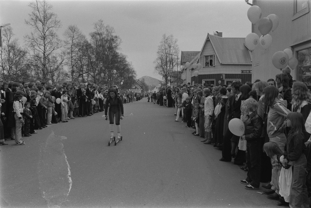 Rulleskirenn på 17.Mai. i Chr.Qualesg.