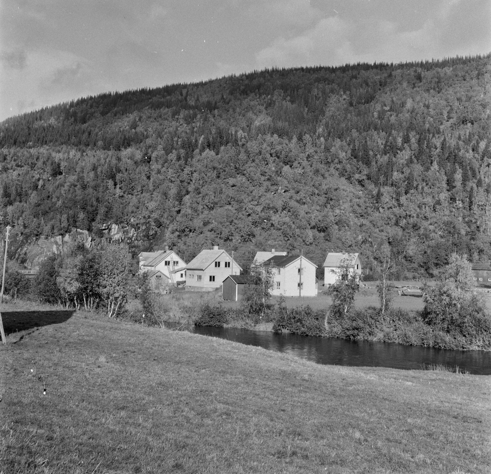 Utsikt mot Hammarheim og bebyggelsen på Nersengan.