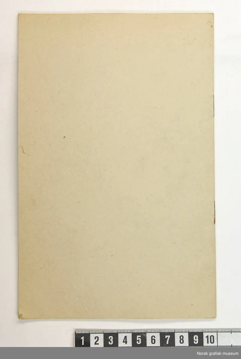 Et hefte om smøring av linotype trykkemaskiner.