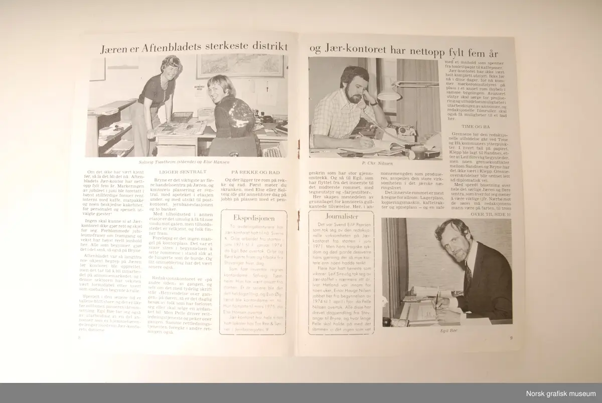 Aftenbladets inforavis. Nr. 2 - Juni 1976 - 14 årgang.