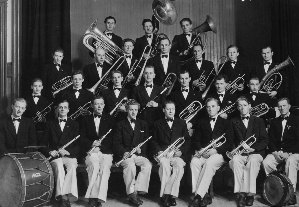 Hornmusikken Fram i 1949 (30-års jubileum).