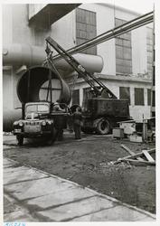 6 tonns bensin-elektrisk kran