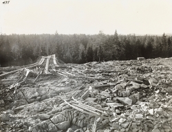 Kjørholt kalksteinsbrudd, avdekningsfelt