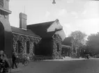 Stationshus från gatusidan