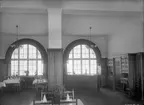 Stationshuset, interiör av matsalen i Haparanda