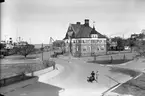 Oskarshamn station från gatusidan.