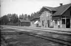 Järnvägsstationen i Axvall.