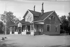 Järnvägsstationen i Lundsbrunn.