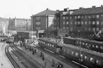 Stockholm Östra station, vy från 