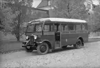 Volvo Bulldog-buss för Palmqvist, Kalmar. Sjölyckan - Stortorget - Kv Getingen - Berga. Karossen tillverkad av Aktiebolaget Svenska Järnvägsverkstäderna, ASJ. Leveransfoto.