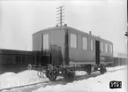 Trafikaktiebolaget GrängesbergOxelösunds Järnvägar, TGOJ Cx 73. Vagn byggd i Linköping 1930.