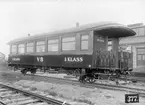 Vikbolandsbanan, VB C 31. Vagn byggd i Linköping 1916.