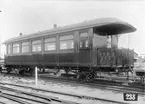 Finspång - Lotorps Järnväg, FgLpJ C 2. Vagn byggd i Linköping 1914.