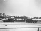 Statens Järnvägar, SJ Q23 34625. Transformatortransportvagn.