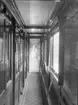 Statens Järnvägar, SJ BCo7b 2841, interiör korridor. Kockums.