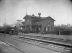 CHJ-Kristianstad-Hässleholm lok 5 på stationen