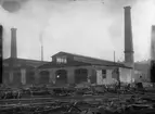 Södra verkstaden efter branden