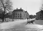 Stadsmiljö med Stadshotellet
Gamla bron vid Kungsgatan 1
Första spadtaget till nya stadshotellet togs 4 november 1902.
1902 hade gamla hotellet brunnit ner.