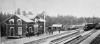 Järnvägsstationen i Brintbodarne.