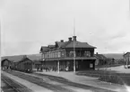 Gällivare järnvägsstation.