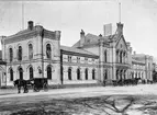 Landskrona - Helsingborgs Järnväg, L&HJ.Centralstationen gatusidan.