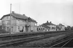 Ljusdals Stationshus och hotell . Ljusdals station togs i bruk15 oktober 1880.