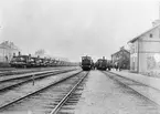 Långseles Järnvägsstation togs i bruk 1886.