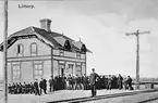 Stationen togs i bruk 1906.43 km från Borgholm och 12 km från Boda.